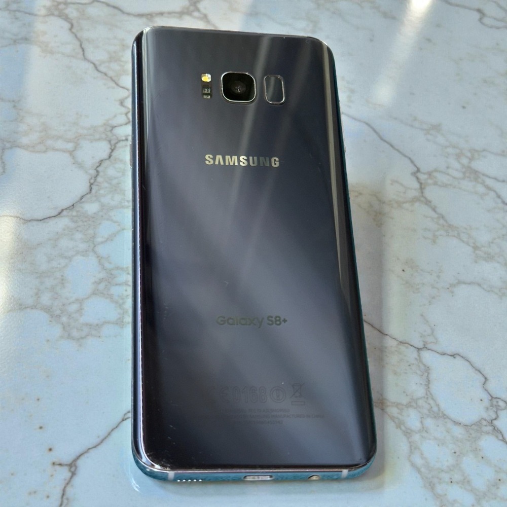 For Parts Repair - Samsung Galaxy S8 Plus Gray Unlocked Smartphone